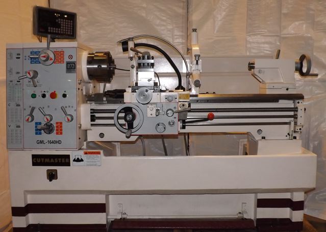 16" x 60" CUTMASTER ... LATHE 2-1/16" SPINDLE HOLE